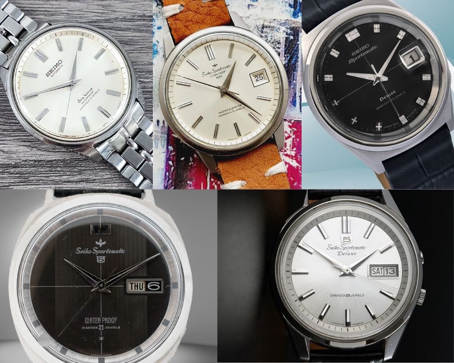 Tổng hợp tất cả thế hệ Seiko Sportsmatic