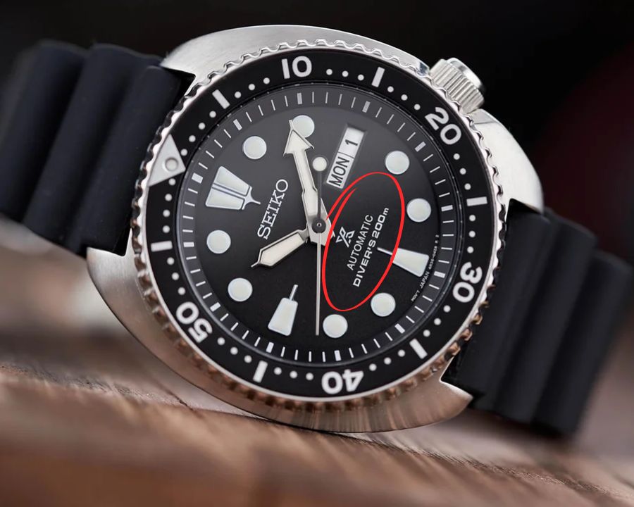 Đồng hồ lặn Seiko rùa có độ chống nước đạt chuẩn IOS - Hình 3