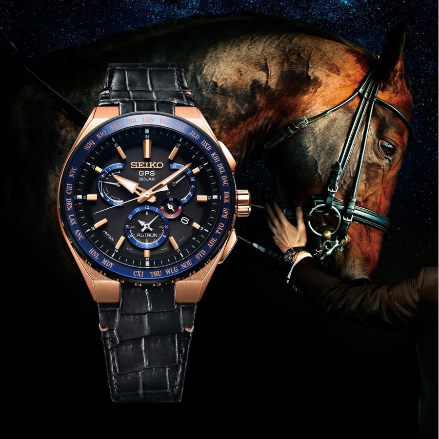 Seiko Solar có cách chỉnh giờ và các chức năng phụ đặc trưng qua nút vặn hướng 3 giờ