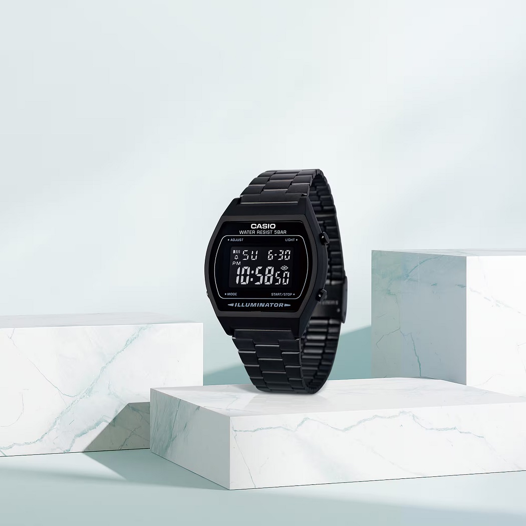 Mẫu Casio B640 phối màu đen mang đến vẻ đẹp đầy cuốn hút - ảnh 1