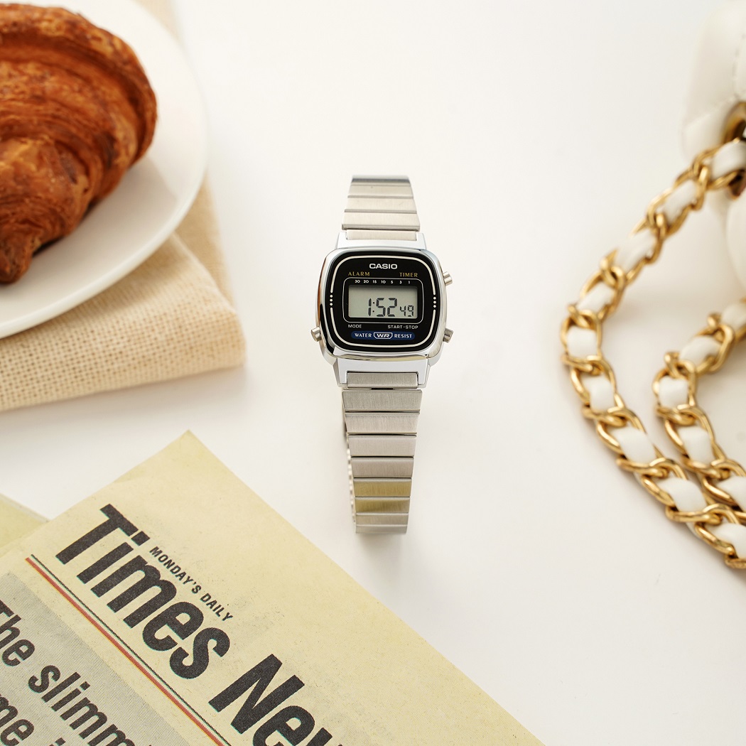 Thiết mặt số đồng hồ Casio LA670 đề cao sự đơn giản nhưng đầy thanh lịch - ảnh 1