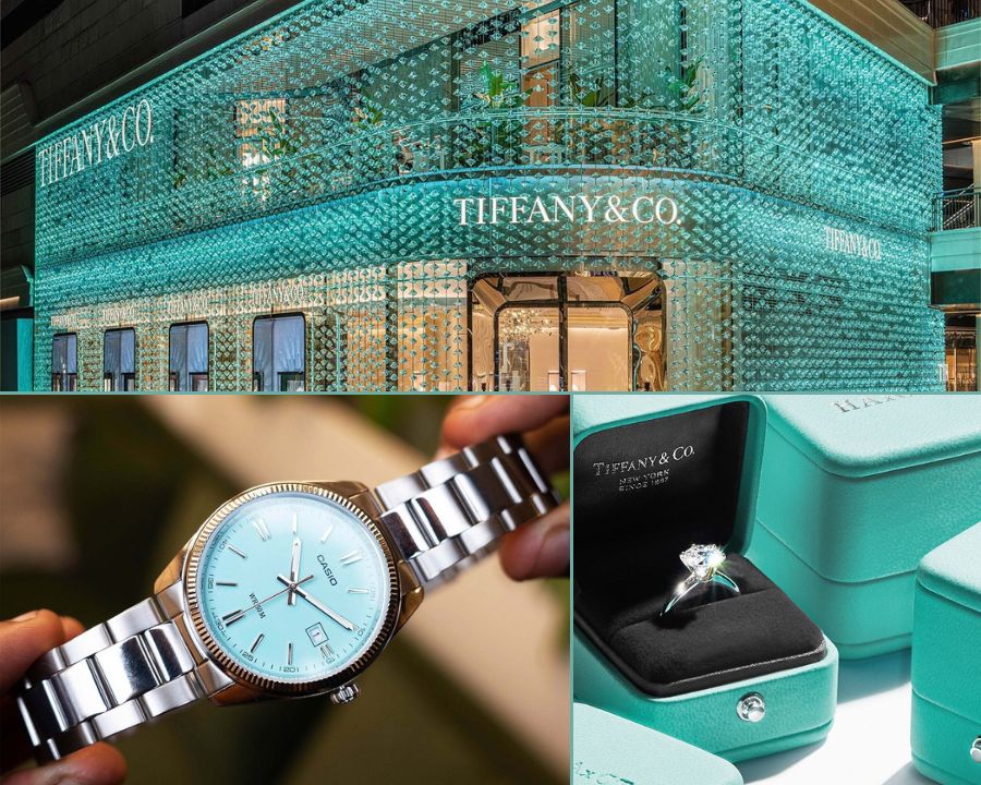 Màu sắc nổi tiếng của Tiffany & Co khiến đồng hồ Casio có sắc Tiffany Blue được chú ý - ảnh 1
