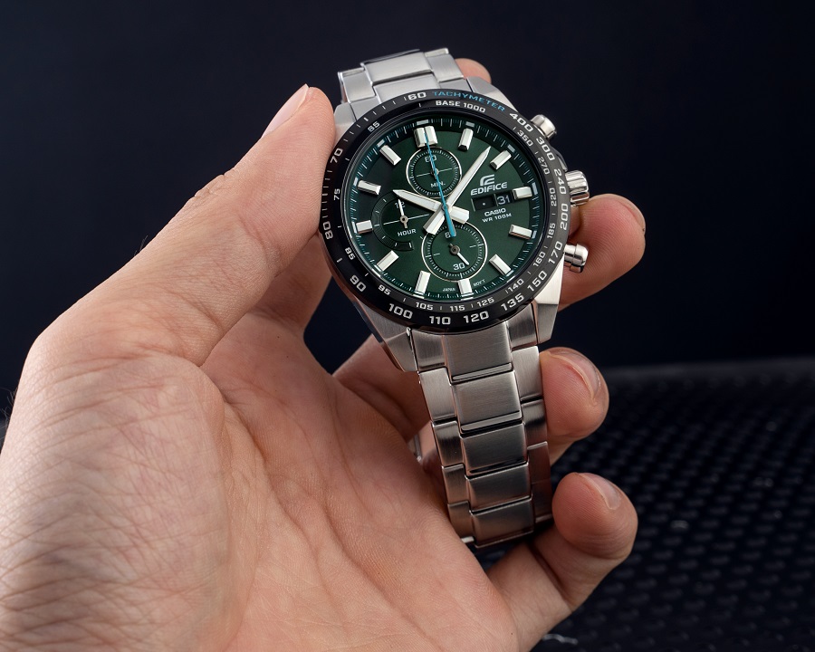 Tachymeter là tính năng cực kì hữu ích trên đồng hồ Casio Edifice - ảnh 1