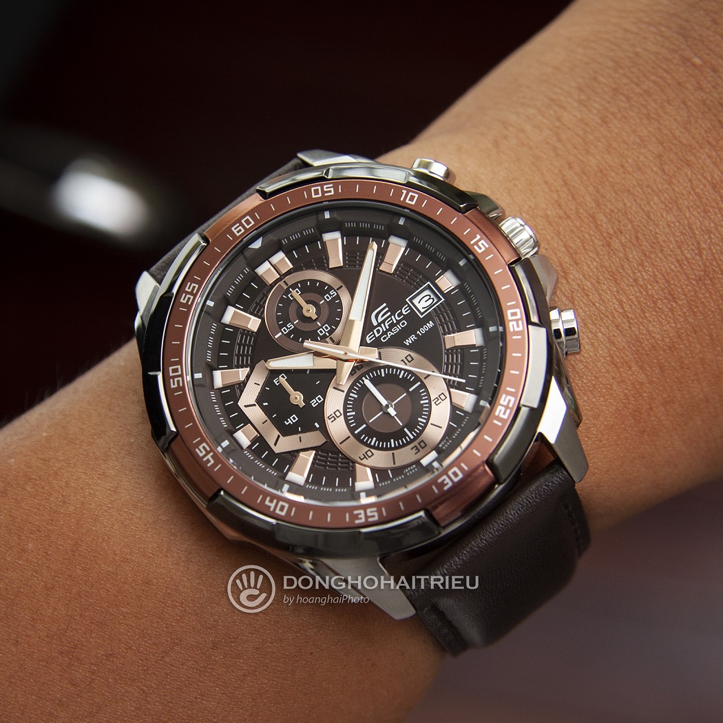 Edifice EFR-539 hiện diện một cách đầy mạnh mẽ trên cổ tay nam giới - ảnh 4