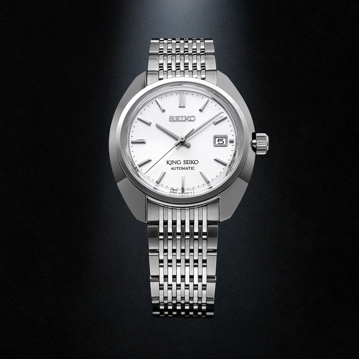 King Seiko SJE109J1 Metropolis Silver 1969 Re-Interpretation