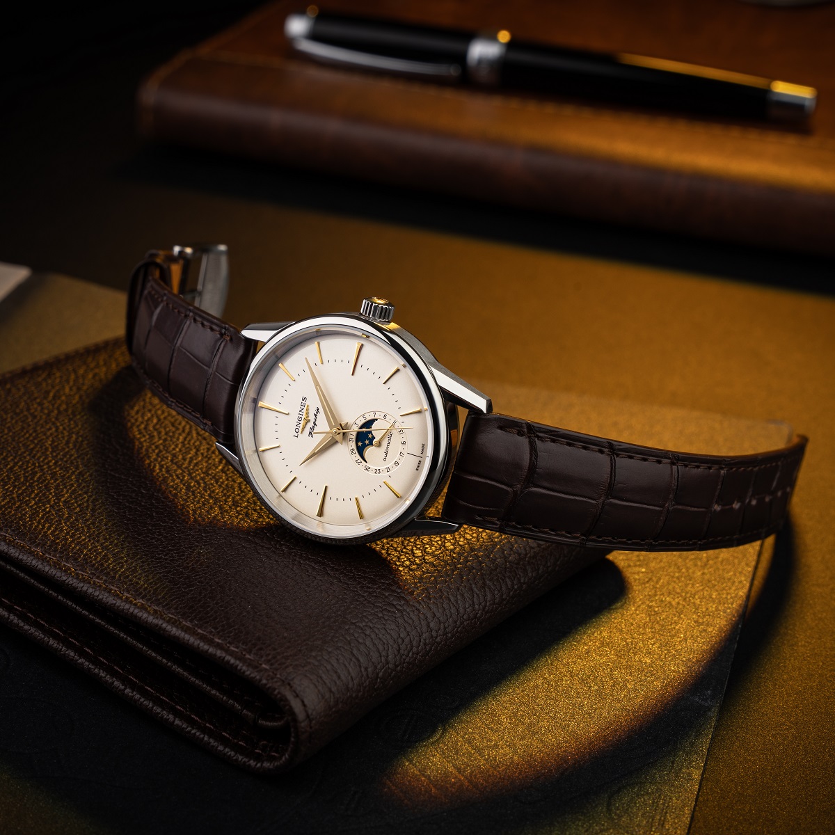 dong-ho-Longines-Flagship-L4.815.4.78.2-3 đồng hồ Longines Flagship L4.815.4.78.2 - ảnh 3