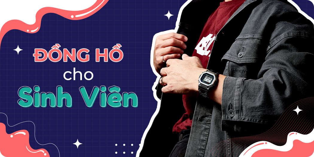 Đồng hồ cho sinh viên nam giá rẻ