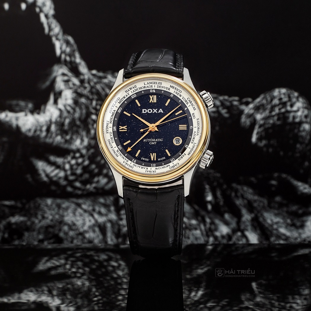 Đồng hồ World Time Doxa