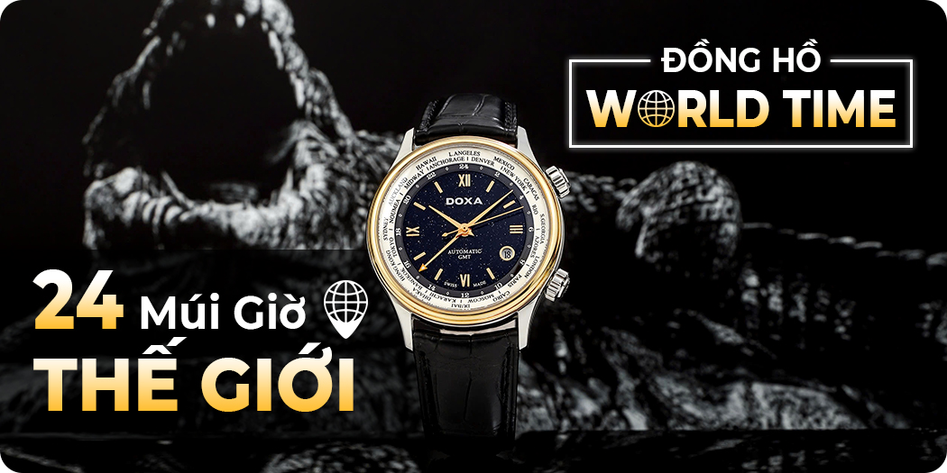 Đồng hồ World Time đẹp, chính hãng Casio, G-Shock