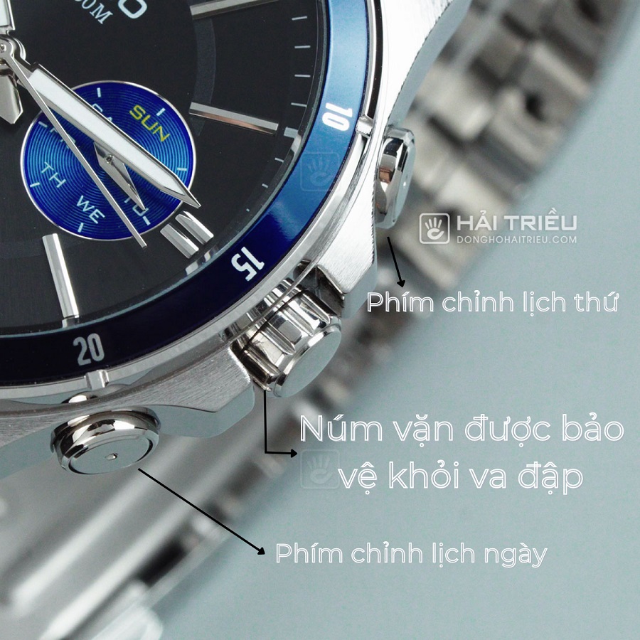 Đồng hồ Casio MTP-1374D-2AVDF - ảnh 3