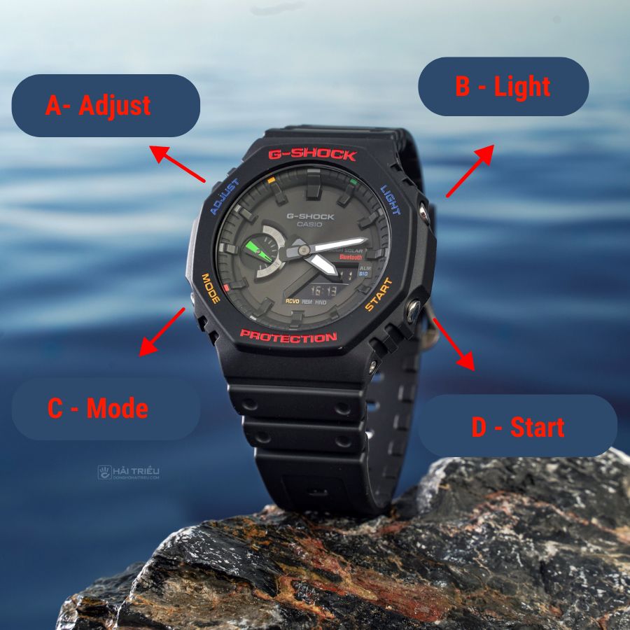 Cách chỉnh ngày đồng hồ Casio 4 nút - ảnh 1