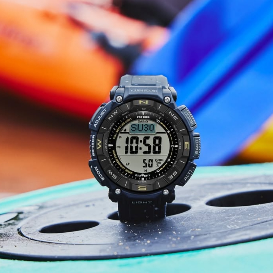 Casio Protrek thường được kết hợp với tính năng Altimeter - ảnh 5