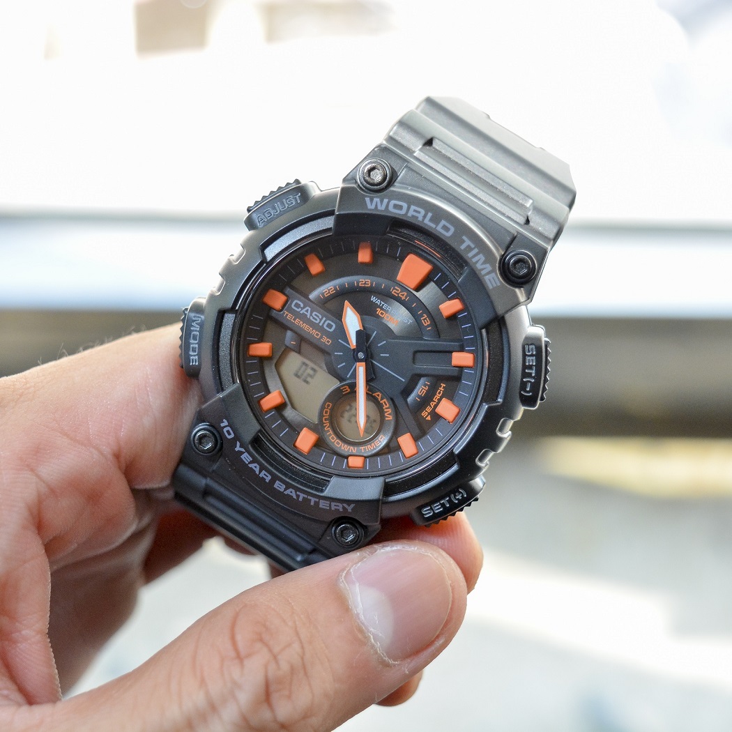 Bên cạnh tuổi thọ pin lên đến 10 năm, Casio AEQ-110W còn sở hữu bộ chức năng đa dạng - ảnh 4