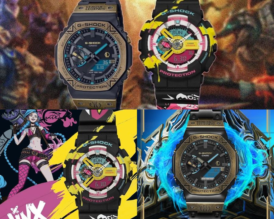 Đồng hồ Casio phiên bản giới hạn - Kết hợp với Game Liên Minh Huyền Thoại (GA-110LL-1A và GM-B2100LL-1A) - ảnh 6