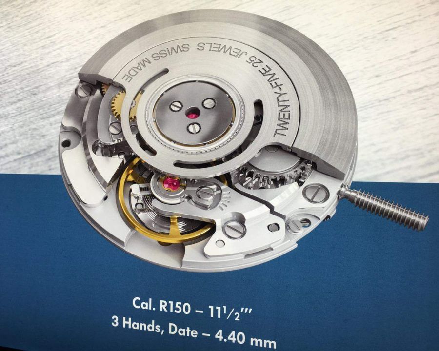 Dòng Mecano Line - máy cơ học của máy đồng hồ Ronda - Hình 5