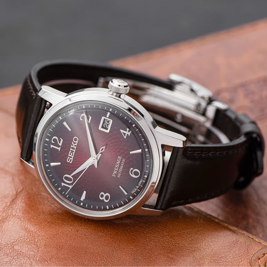 Mặt số hoa học trò trên chiếc Seiko Presage SRPE41J1 - Hình 6