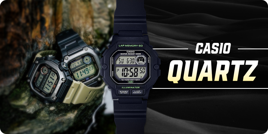 Đồng hồ Casio Quartz chính hãng 100%, BH 5 năm, góp 0%