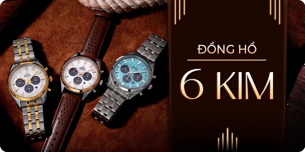 Đồng hồ 6 kim là gì? TOP mẫu đẹp nhất, chính hãng