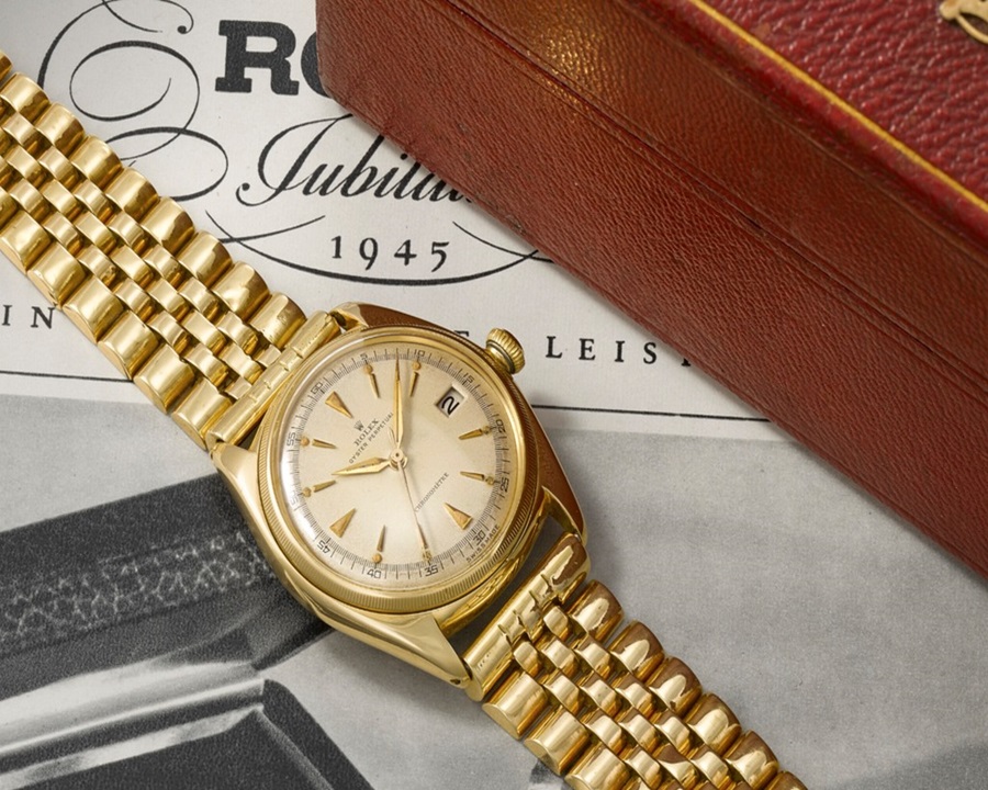 Đồng hồ Jubilee Rolex đầu tiên vào năm 1945