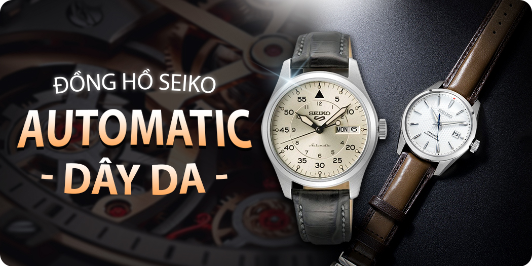 Đồng hồ Seiko Automatic dây da