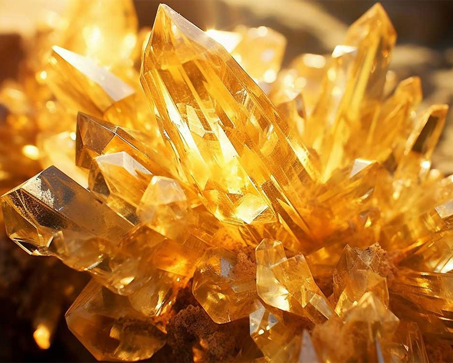 Đá citrine thạch anh vàng là gì? Bảng màu, tác dụng, ý nghĩa