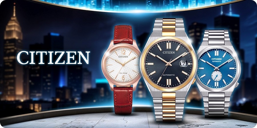 thương hiệu đồng hồ cơ tầm trung citizen