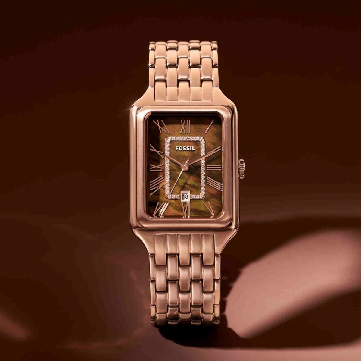 Fossil Raquel ES5323 đồng hồ nữ Mỹ chính hãng 100%