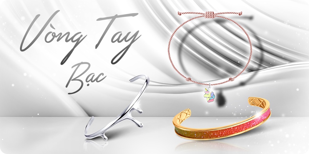 Vòng tay bạc, Lắc tay bạc nữ đẹp, cao cấp, thời trang, hàng hiệu