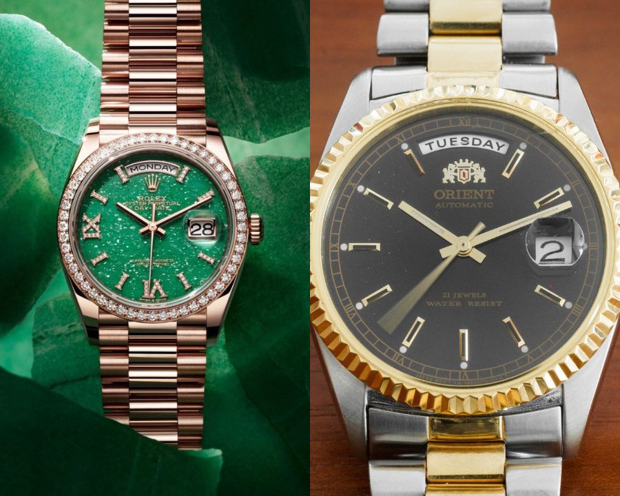 Orient Day Date thiết kế lấy cảm hứng từ Rolex nổi tiếng - Hình 1