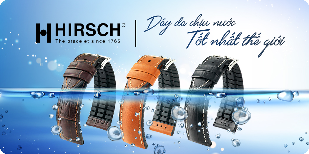 Dây da Hirsch - Chịu nước tốt nhất thế giới