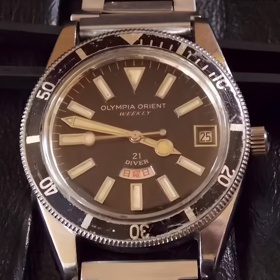 Orient King Diver 3 Star F469620-7B ra mắt năm 1965