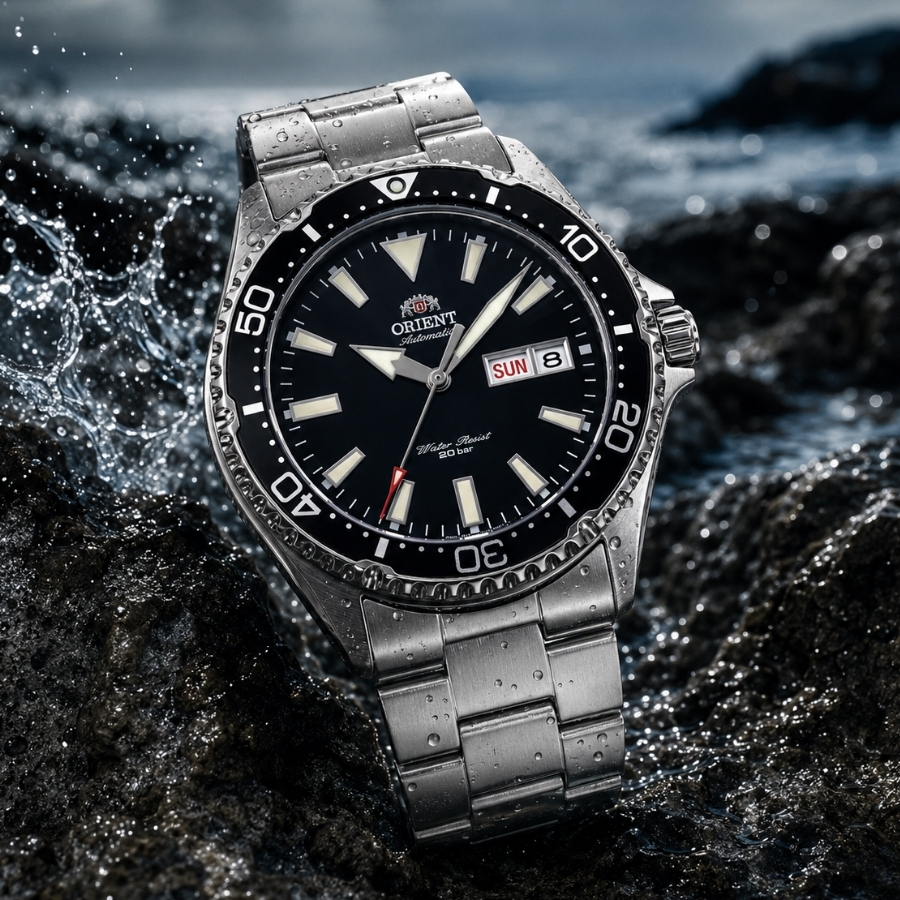 Orient Mako 3 có khả năng chống nước 20ATM