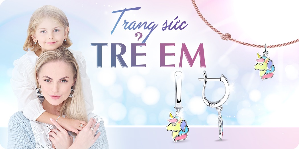 Trang sức trẻ em hình thú vui nhộn, chất liệu an toàn, mẫu đẹp