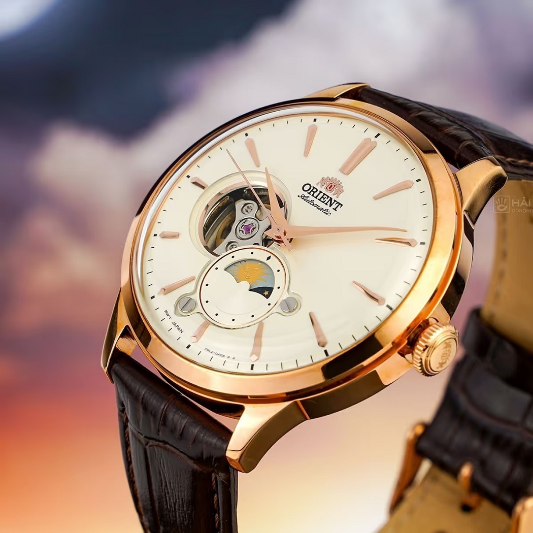 Top 10 đồng hồ Orient nam dây da bán chạy nhất tại Hải Triều - ảnh 10