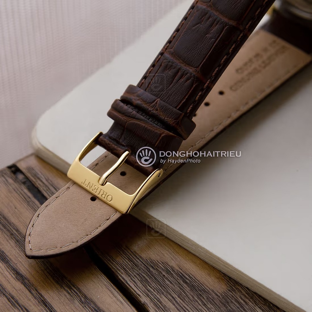 Top 10 đồng hồ Orient nam dây da bán chạy nhất tại Hải Triều - ảnh 14