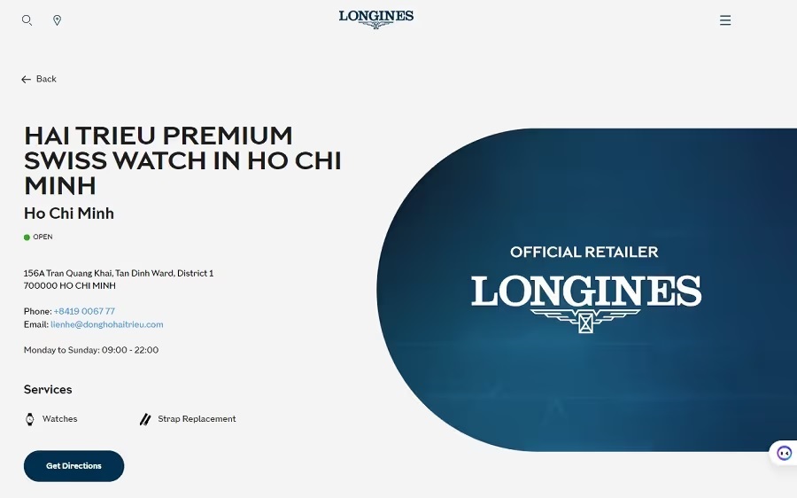 Chứng nhận cửa hàng Hải Triều thuộc mảng lưới bán lẻ toàn cầu của thương hiệu Longines - ảnh 15