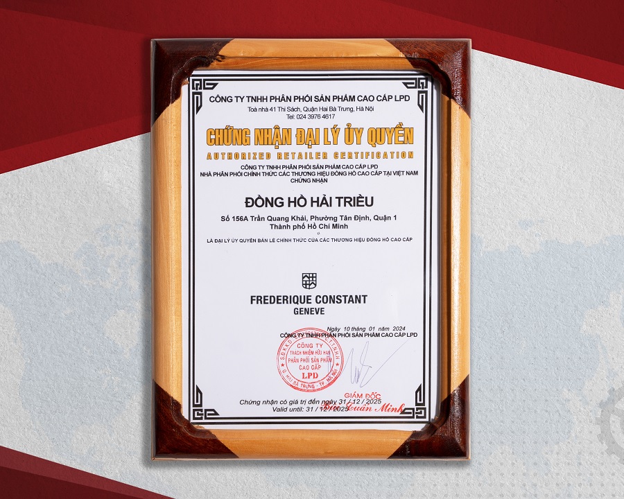 Chứng nhận Hải Triều là đại lý chính hãng với thương hiệu đồng hồ FC - ảnh 18