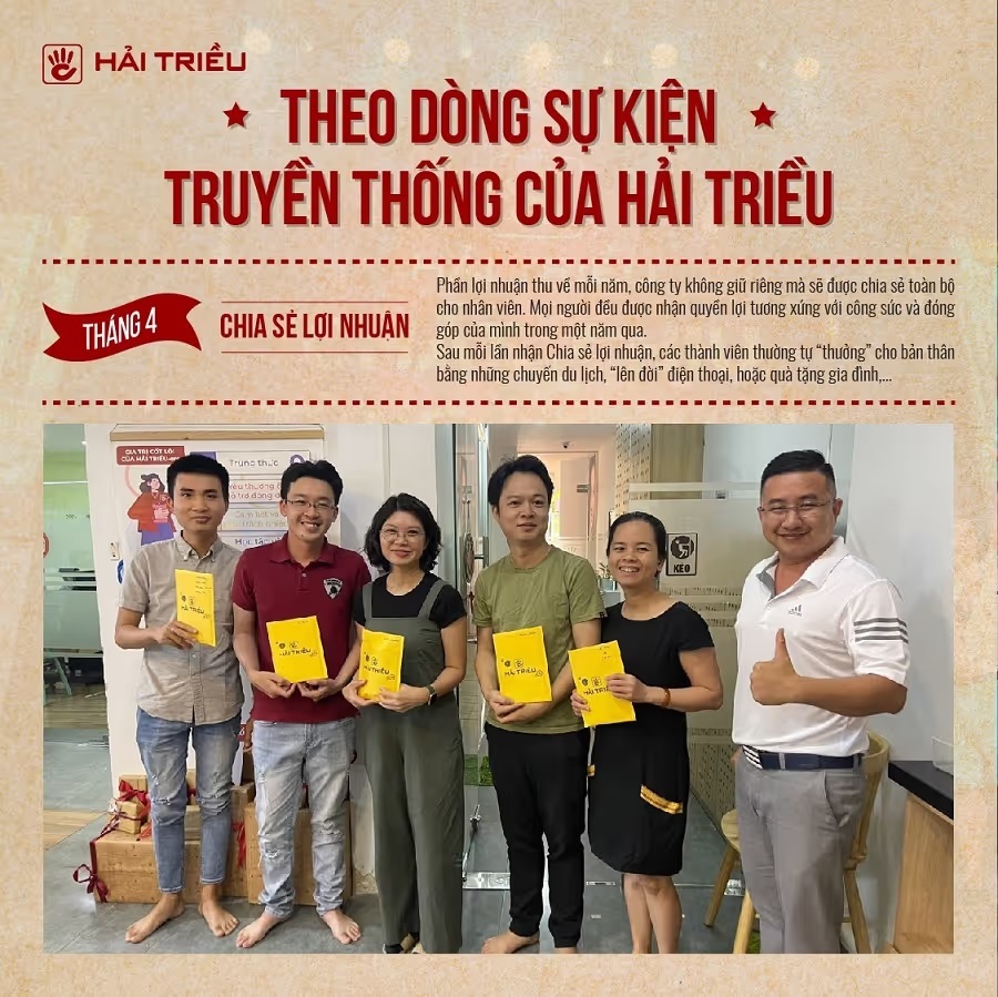 "Chia sẻ lợi nhuận" từ lâu đã trở thành truyền thống của Đồng Hồ Hải Triều - ảnh 3