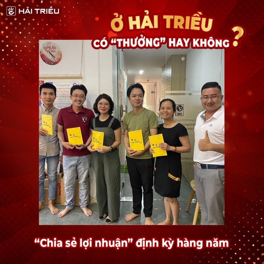 Nhân sự chính thức tại Hải Triều được hưởng 12 phúc lợi khác nhau - ảnh 2