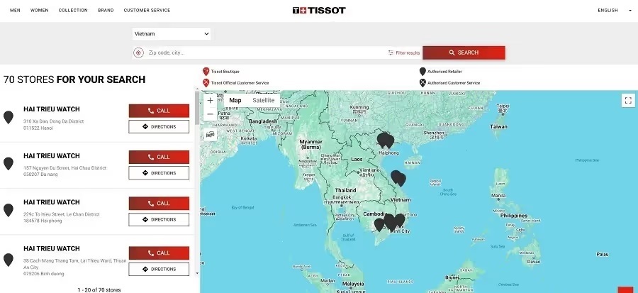 Đồng Hồ Hải Triều xuất hiện trên website chính thức của Tissot - ảnh 3