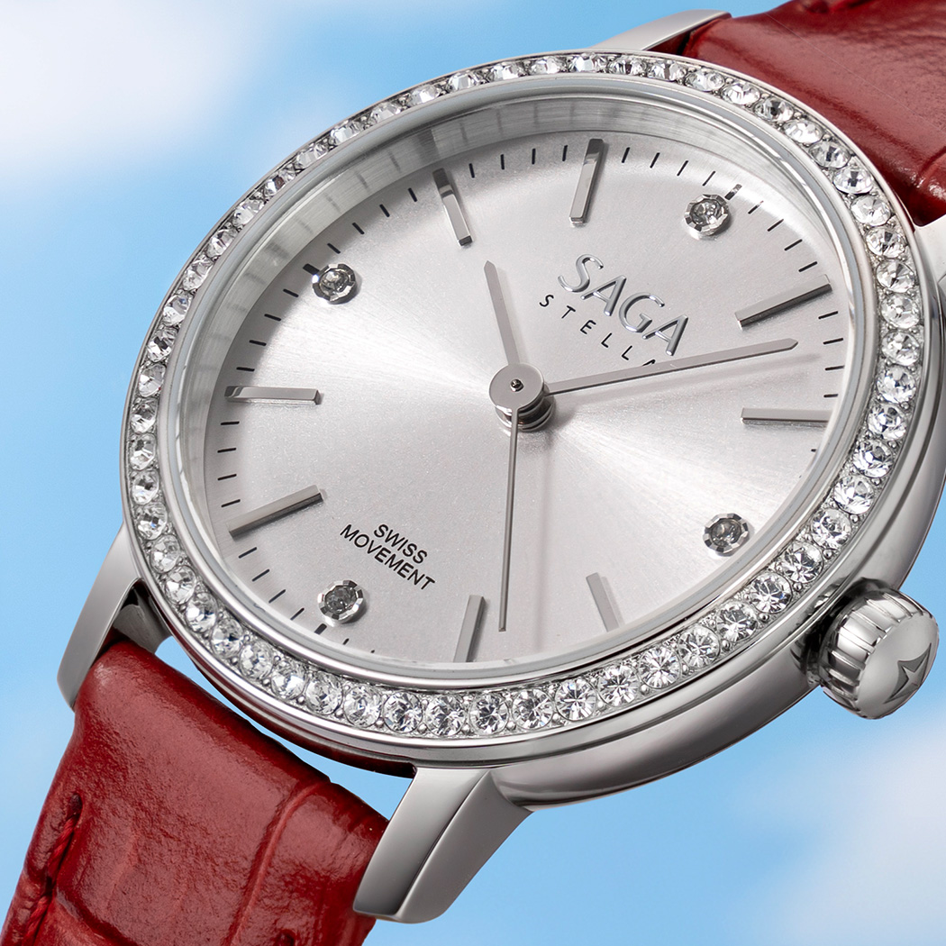 Khung viền khảm pha lê Swarovski cao cấp của Saga Stella Chance