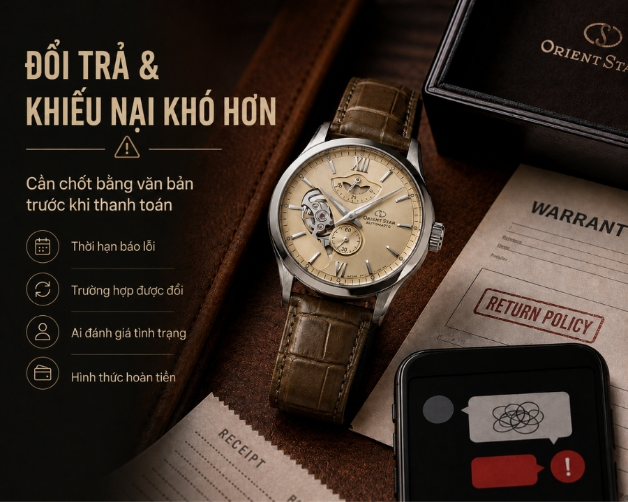  Đổi trả và khiếu nại khó hơn khi mua qua trung gian
