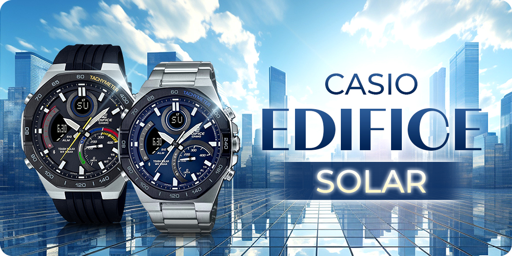 Đồng hồ Casio Edifice Solar Powered năng lượng mặt trời
