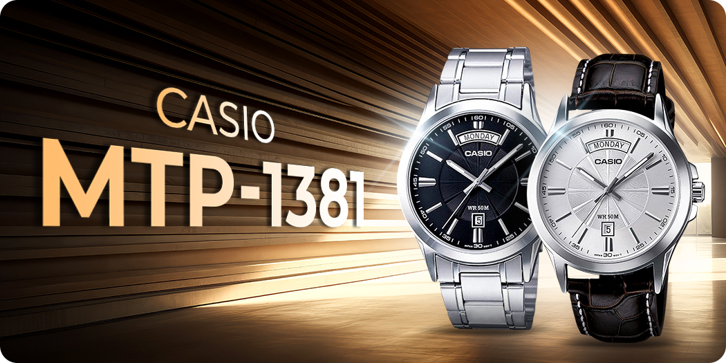 Casio MTP-1183 - Đồng hồ nam mặt nhỏ, thanh lịch đeo hằng ngày