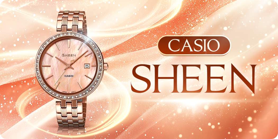 Đồng hồ Casio Sheen nữ thời trang - Cam kết chính hãng, trả góp 0%