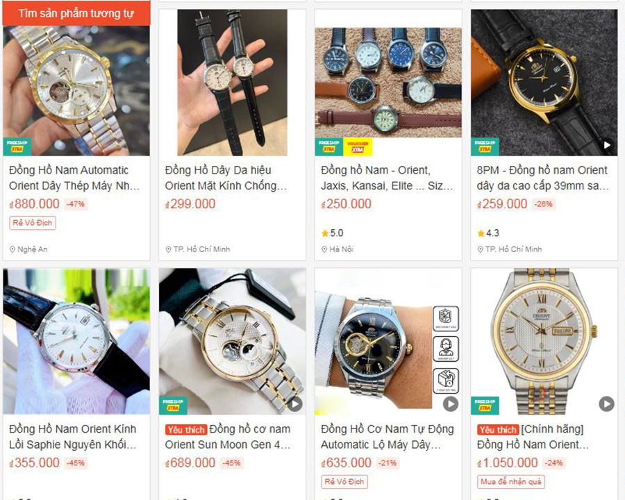 Vạch trần đồng hồ Orient, SK Trung Quốc là hàng fake, lừa đảo