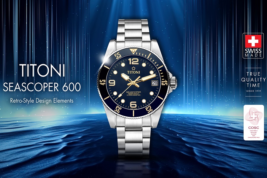 Chứng nhận Chronometer trên các mẫu đồng hồ Titoni
