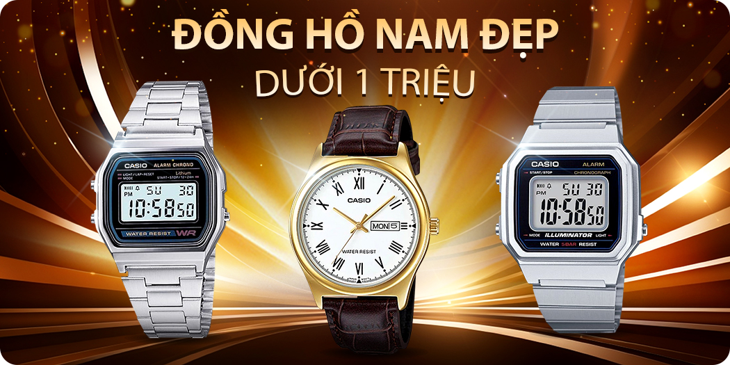 đồng hồ nam đẹp dưới 1 triệu