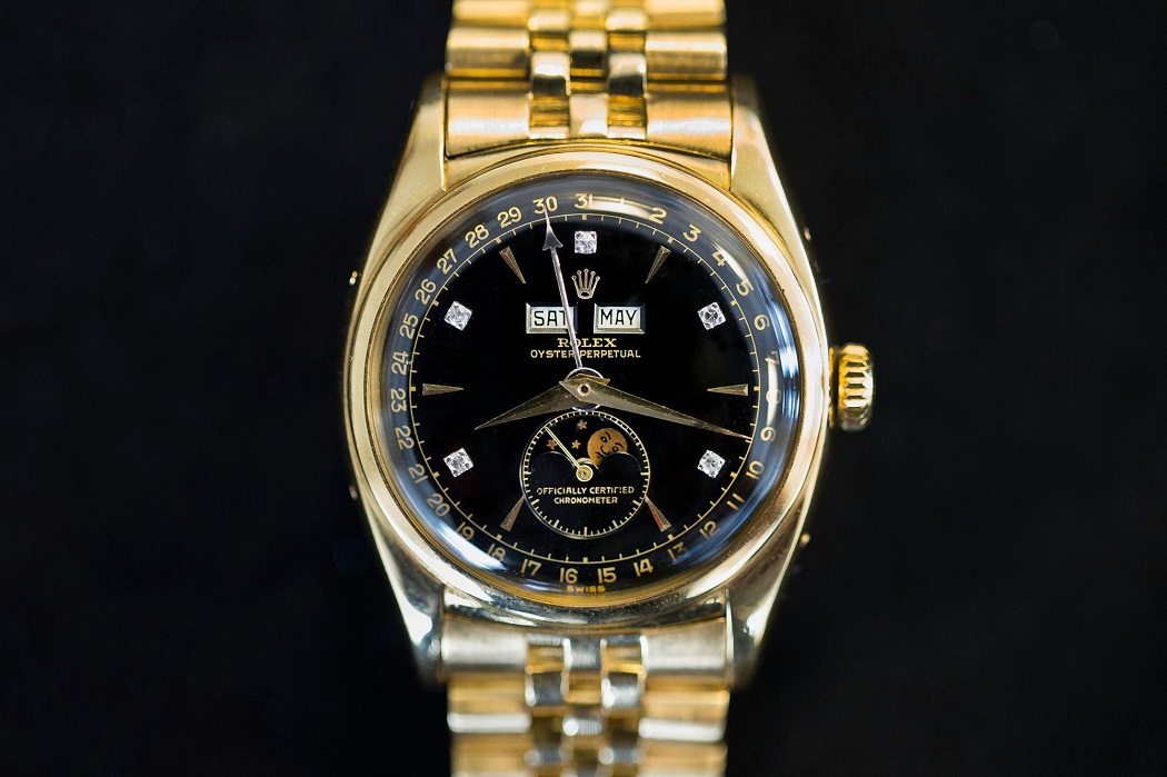 chiếc đồng hồ rolex thuộc sở hữu của vua bảo đại năm 1952