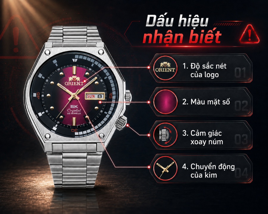 Dấu hiệu nhận viết orient rẻ
